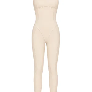 Essential Long Jumpsuit - Cream