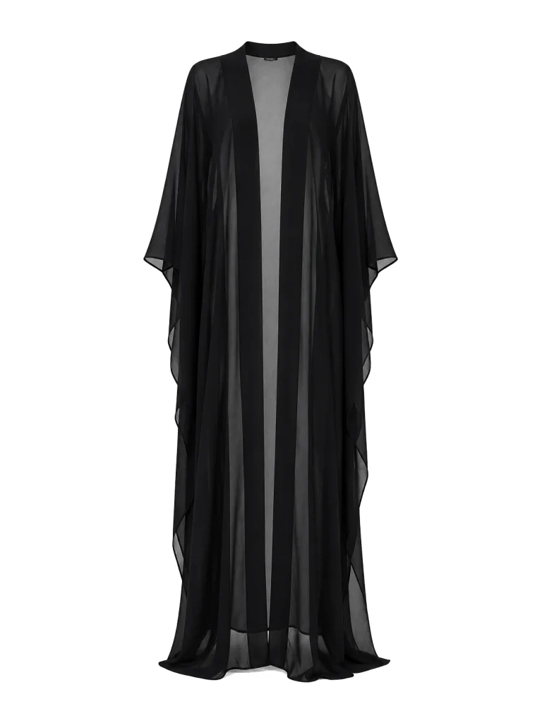 sheer caftan