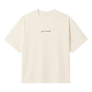 Unisex Oversized T-shirt - Cream N